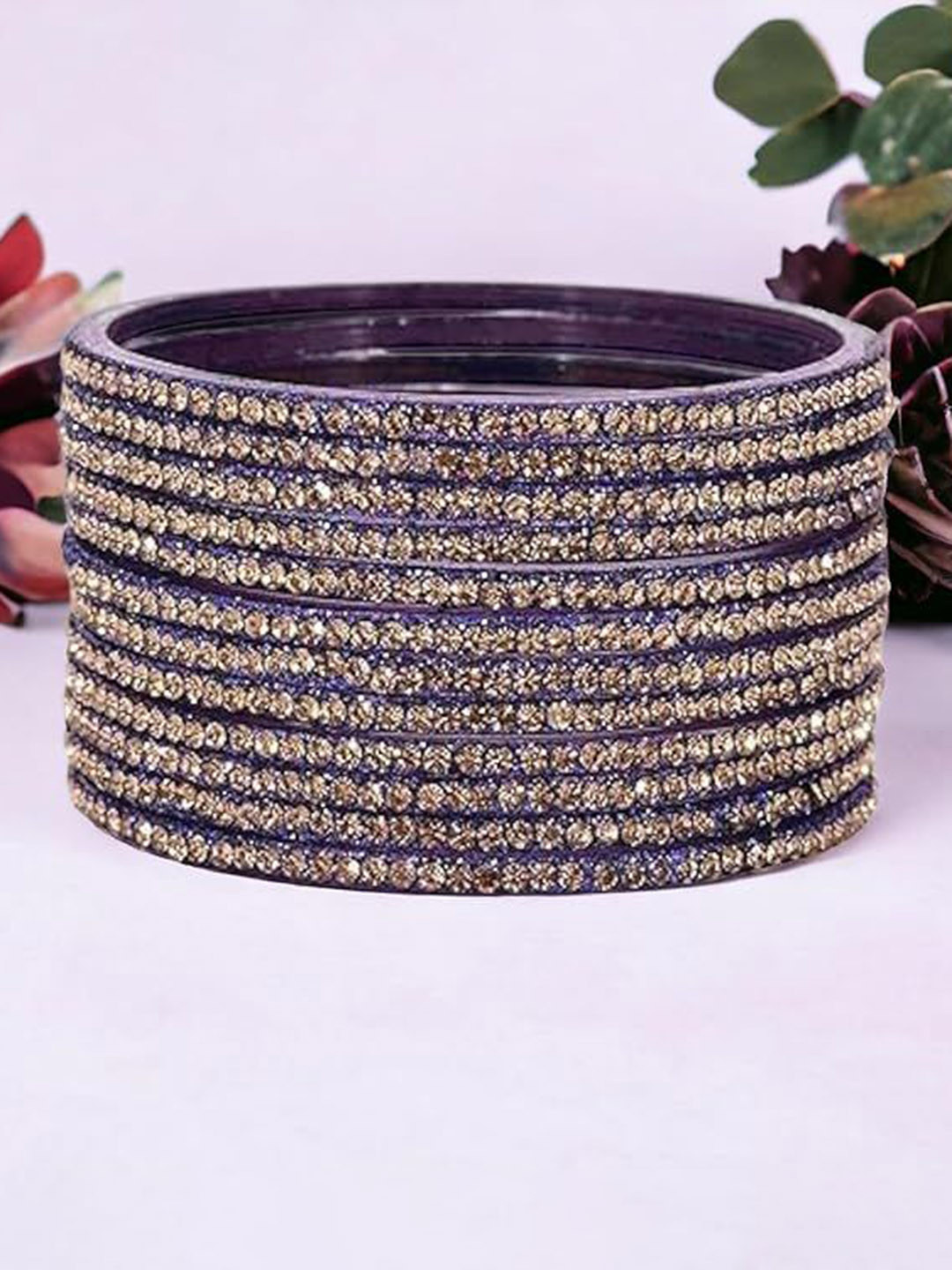 SD Star Set Of 12 Zircon Studded Bangle