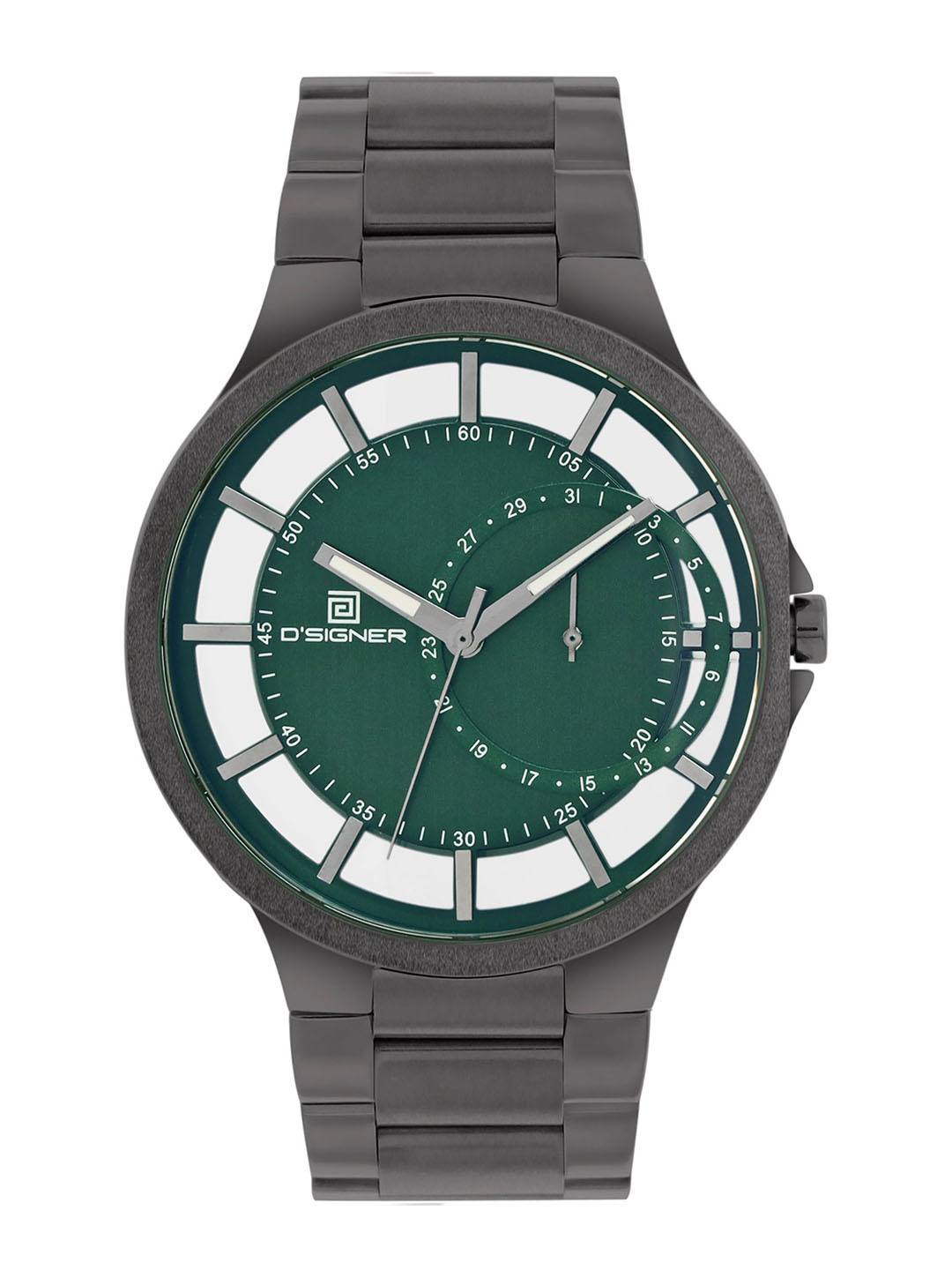 D'SIGNER Men Stainless Steel Bracelet Style Straps Analogue Watch 836GNM.16G