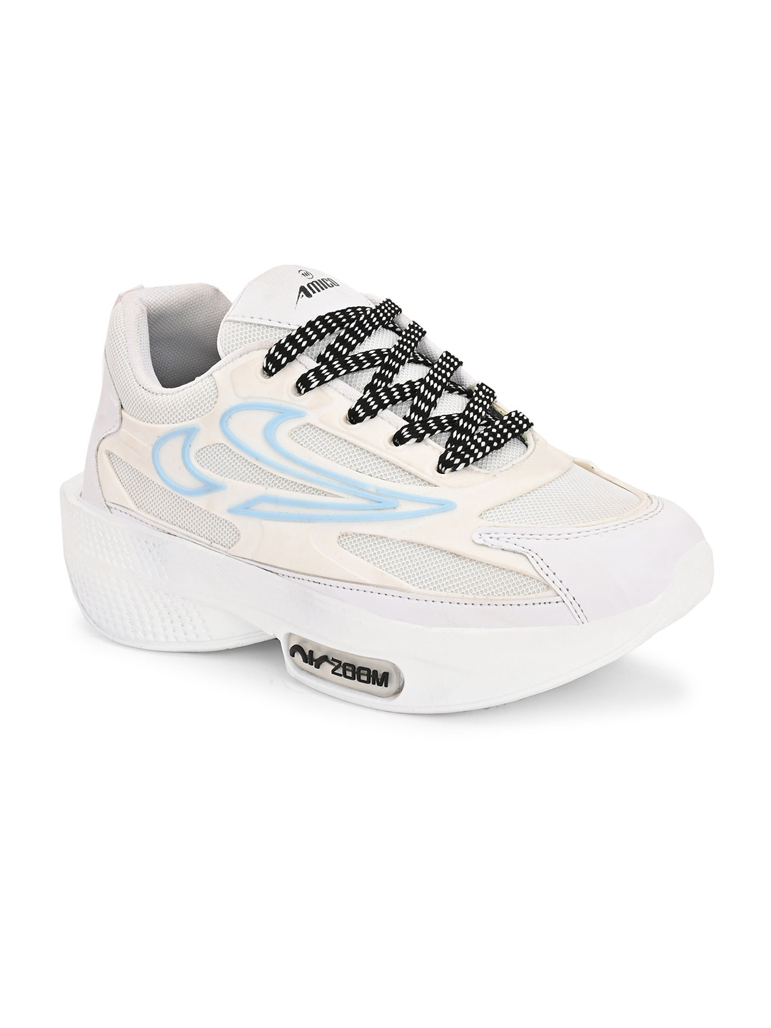 AMICO Men Mesh High-Top Running Non-Marking Shoes