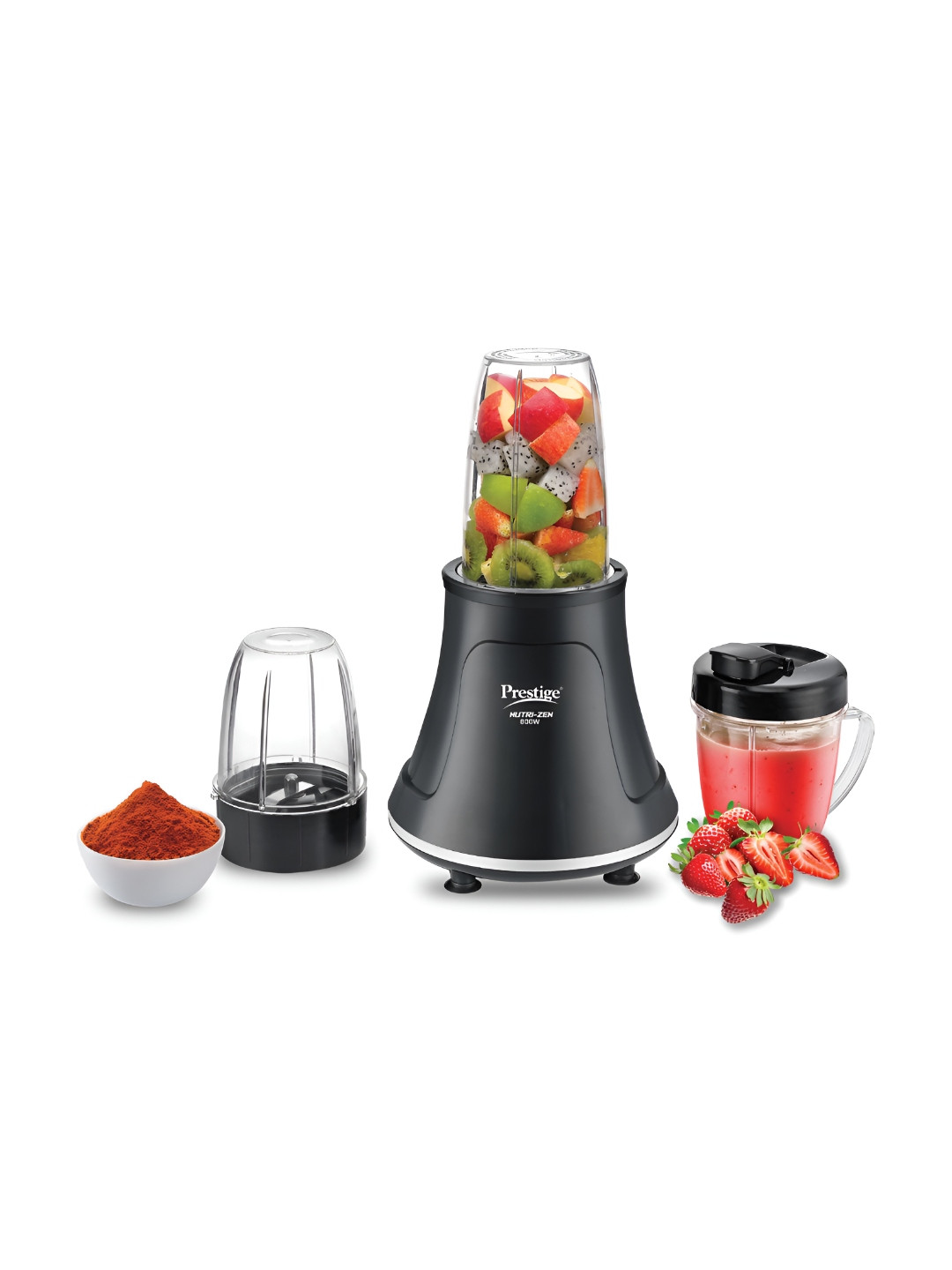 Prestige Unisex Black Plastic Juicer Mixer Grinder
