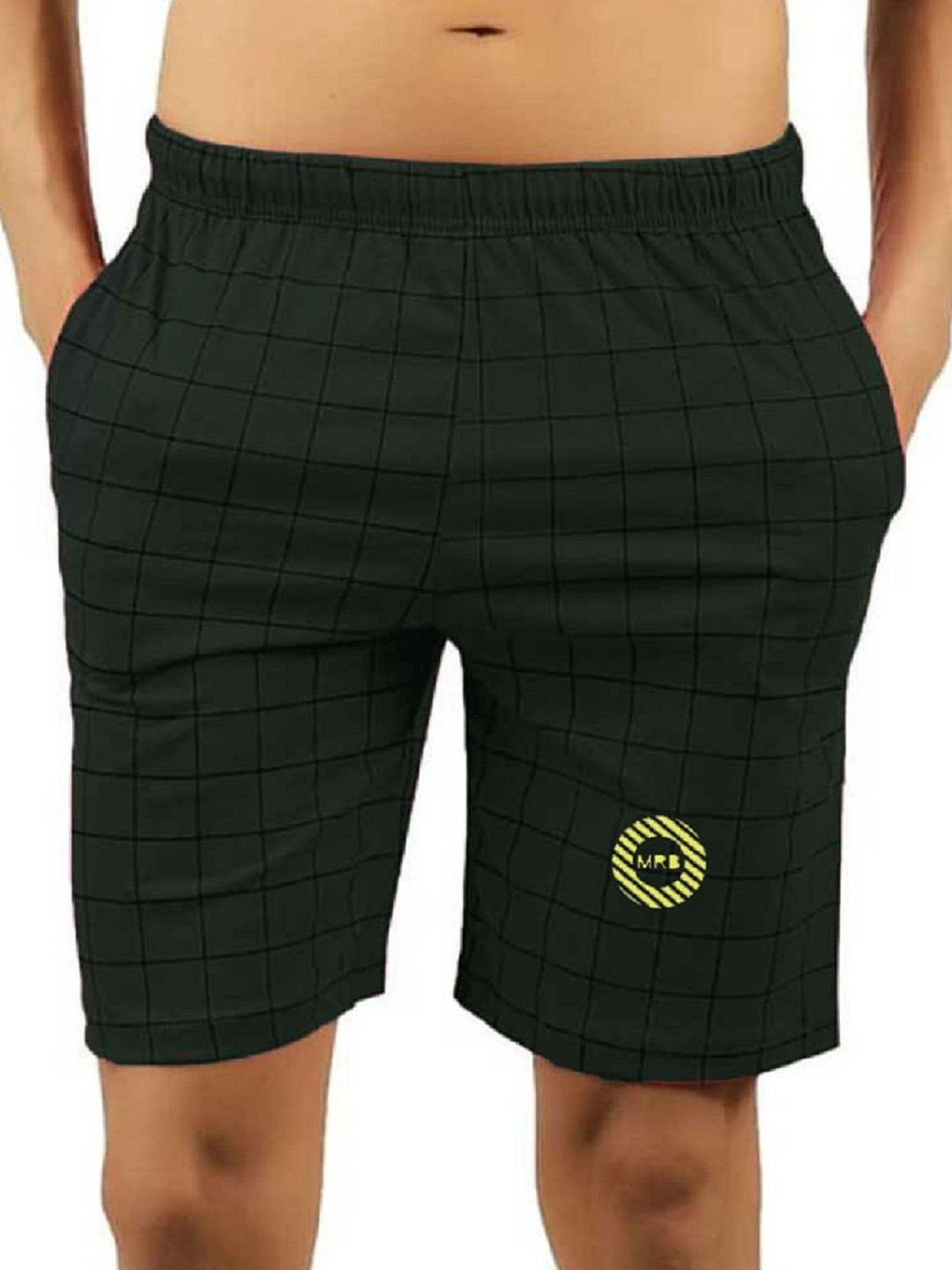 MRB Men Checked Outdoor with Technology Shorts