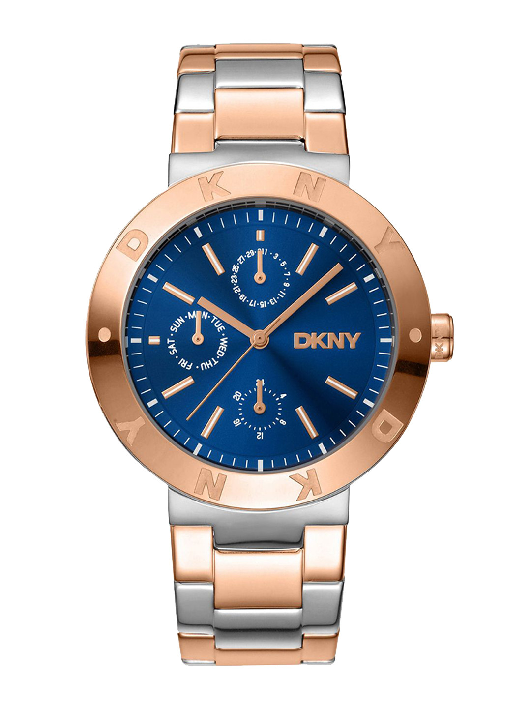 DKNY Women Stainless Steel Bracelet Style Analogue Multi Function Watch DK1L022M0075