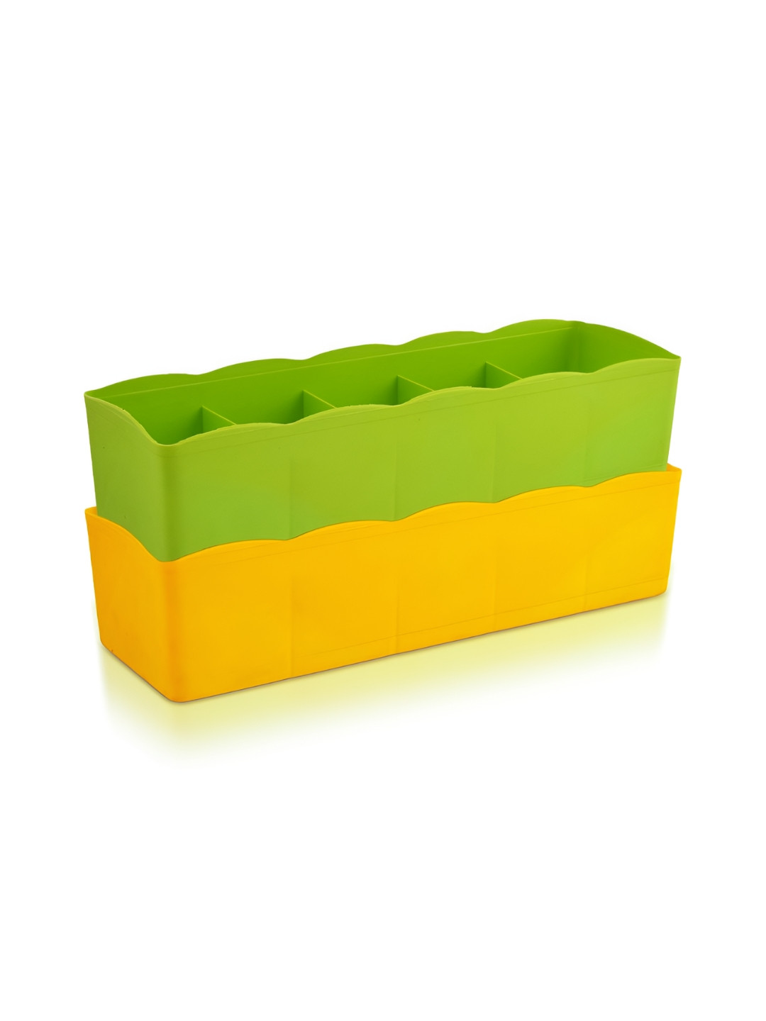 Aura Green 2 Pieces Desk Organisers