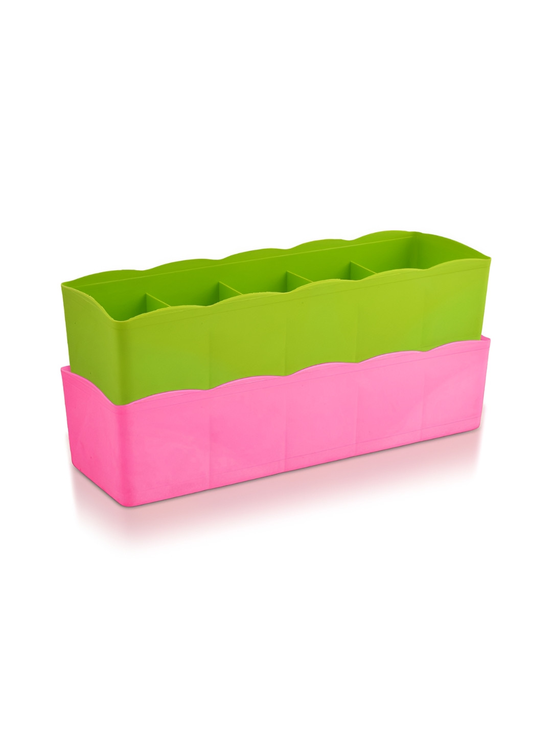 Aura Green 2 Pieces Desk Organisers