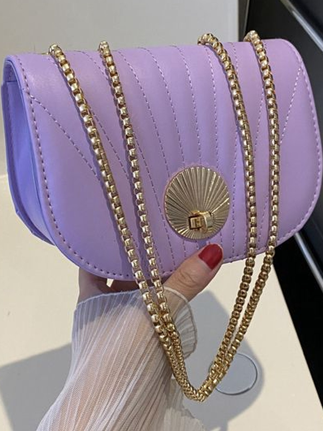 CORSICA Women Purple PU Handbags