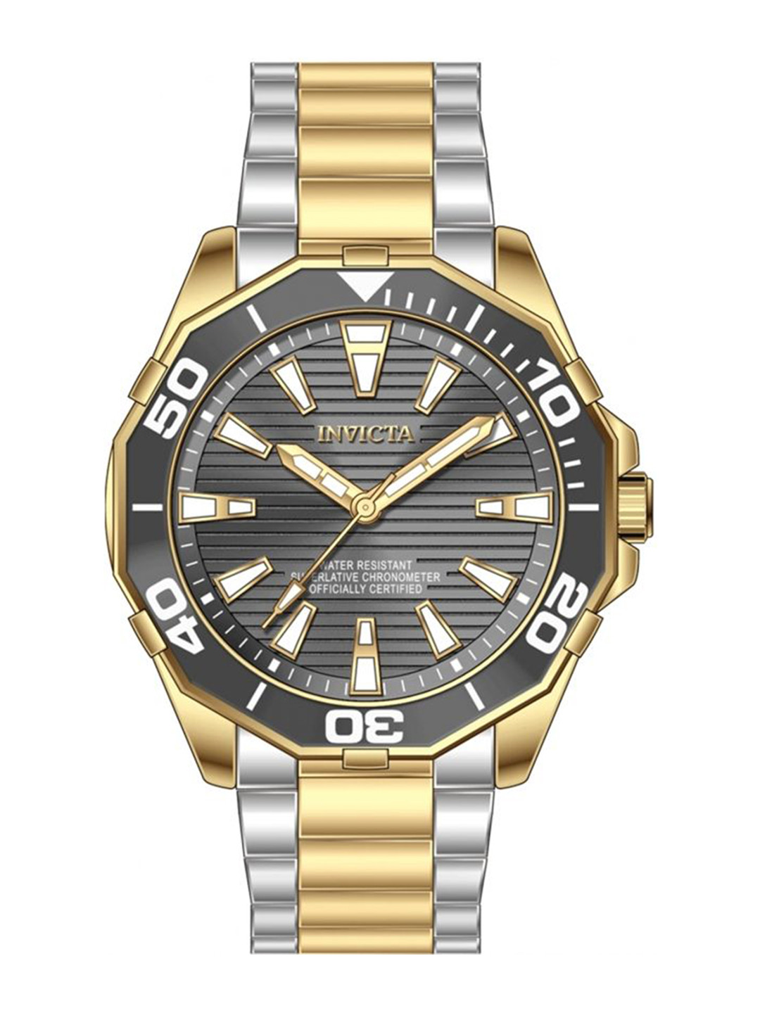 Invicta Pro Diver Men Stainless Steel Bracelet Style Straps Analogue Watch 69238