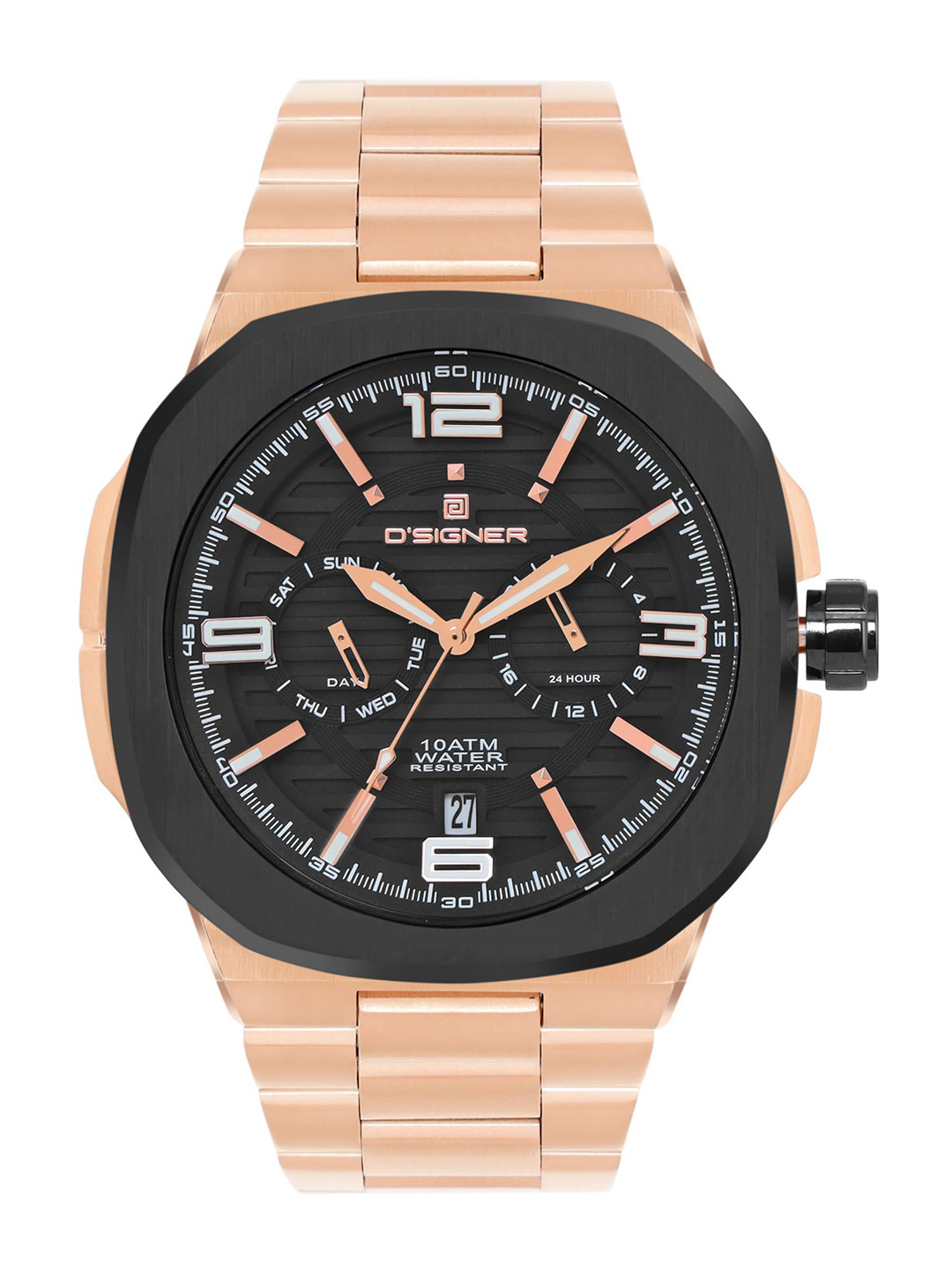 D'SIGNER Men Bracelet Style Straps Analogue Watch 827RGBTM.3G