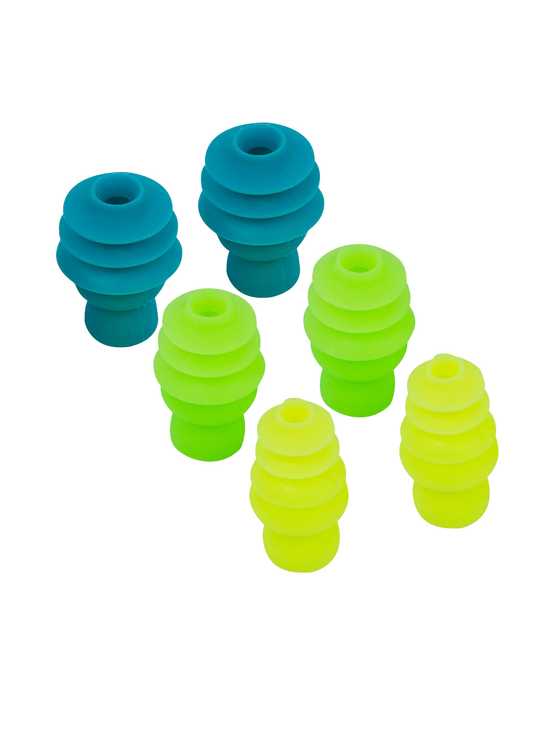 Decathlon Set Of 3 Pairs Pine Tree Shape Swimming Ear Plugs