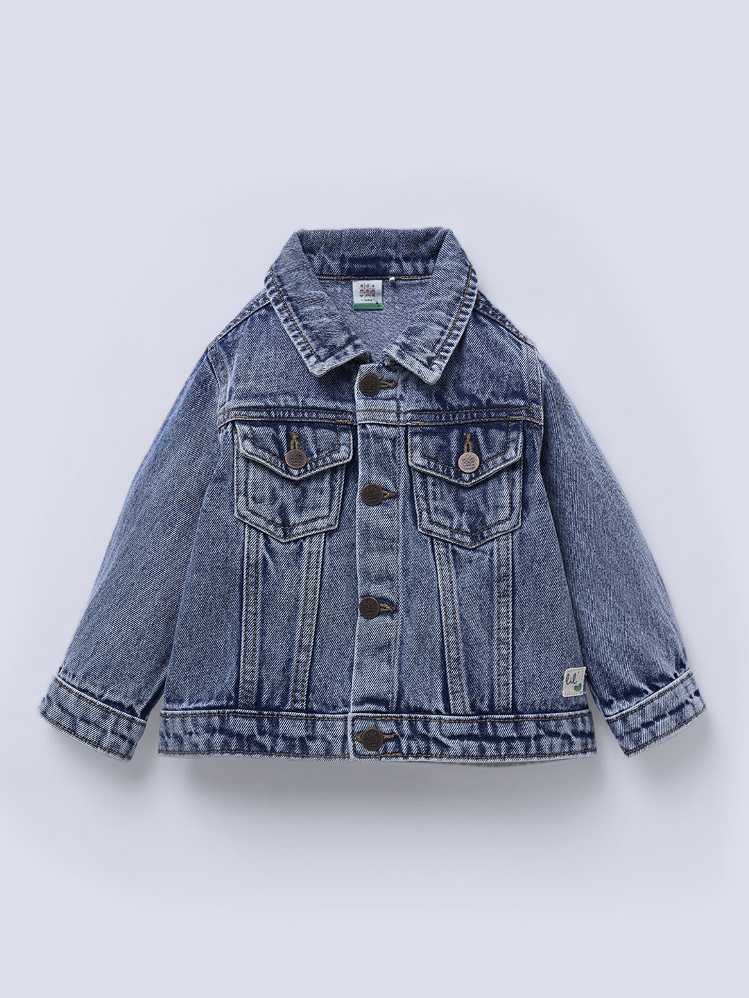 Ed-a-Mamma Girls Open Front Cotton Jacket