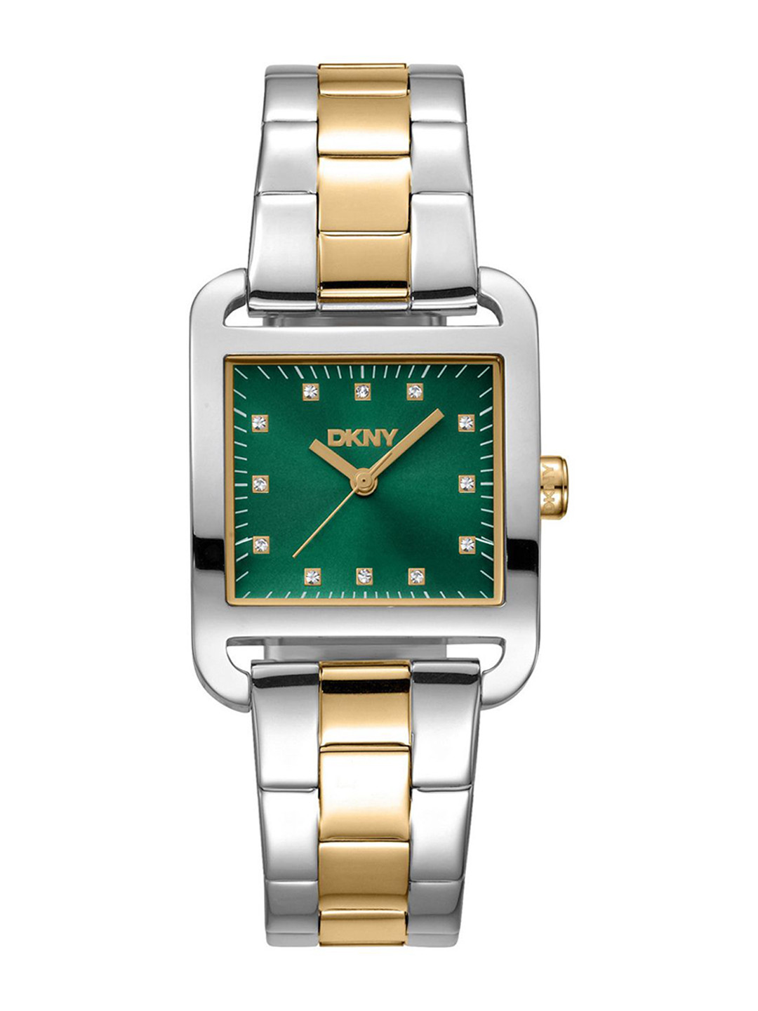 DKNY City Midi Women Brass Dial & Bracelet Style Straps Analogue Watch DK1L004M0075