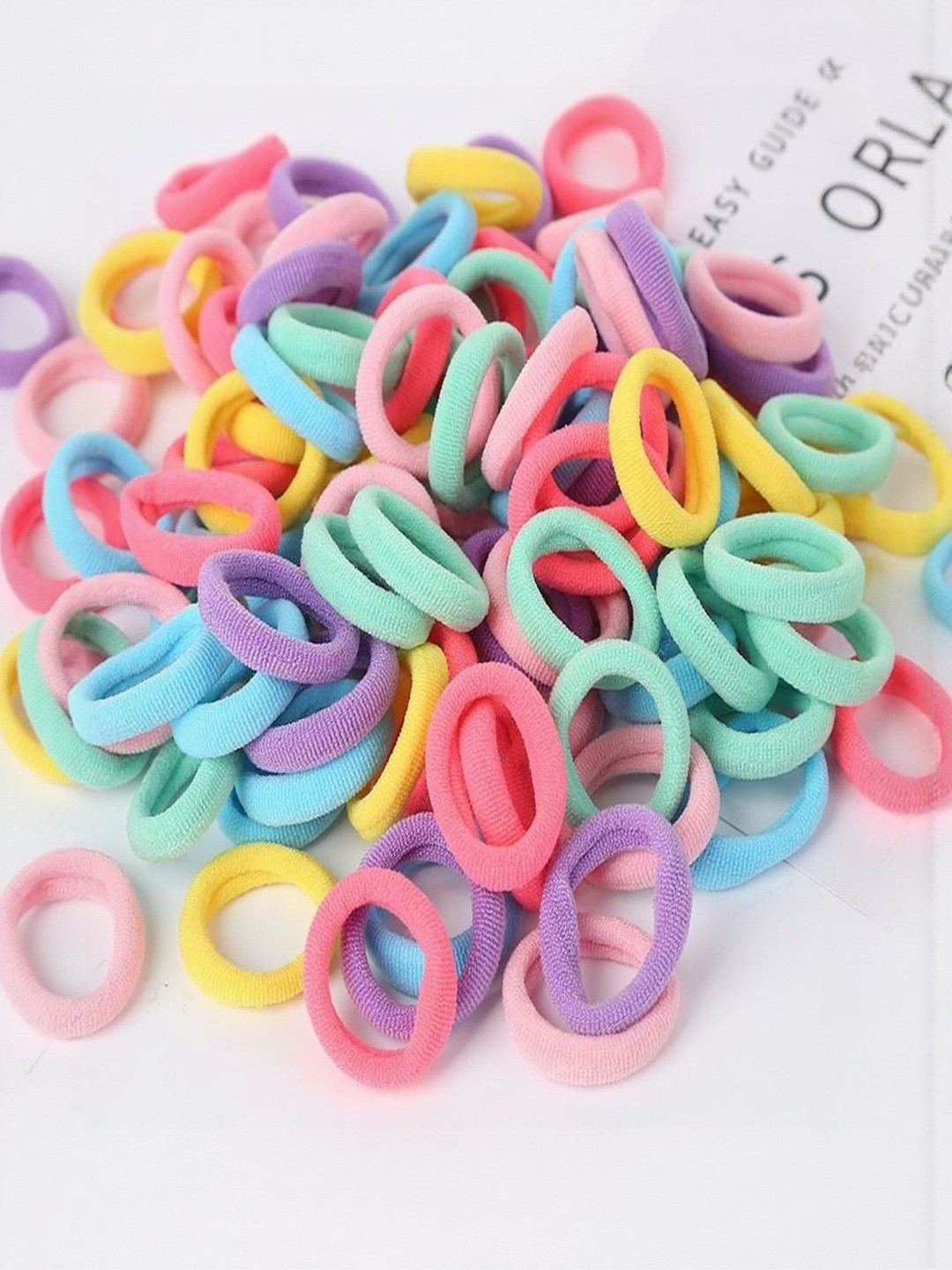 alamodey Girls Set Of 100 Multicolor Hairband