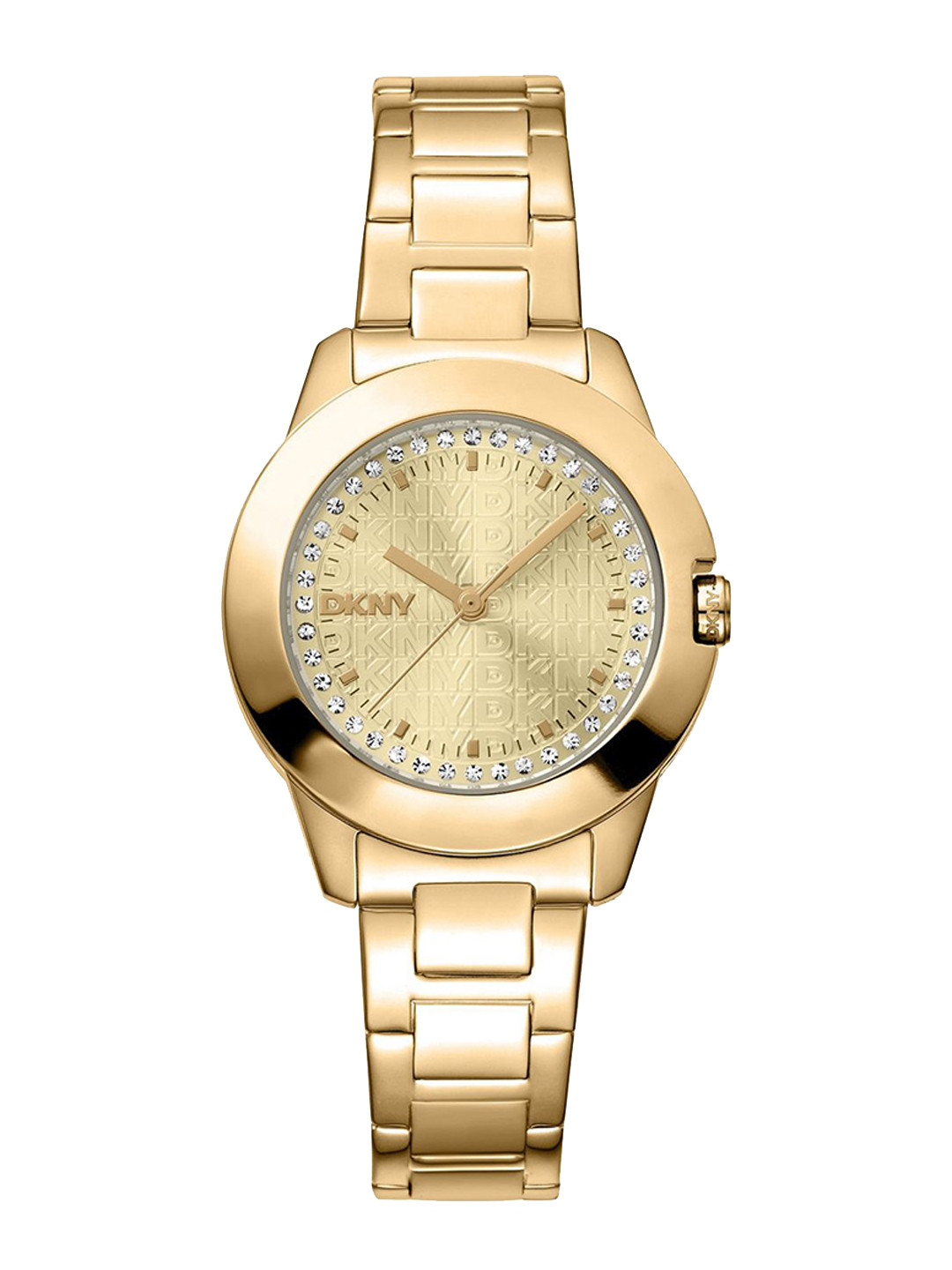 DKNY Park Ave Logo Women Stainless Steel Bracelet Style Straps Analogue Watch DK1L021M0055