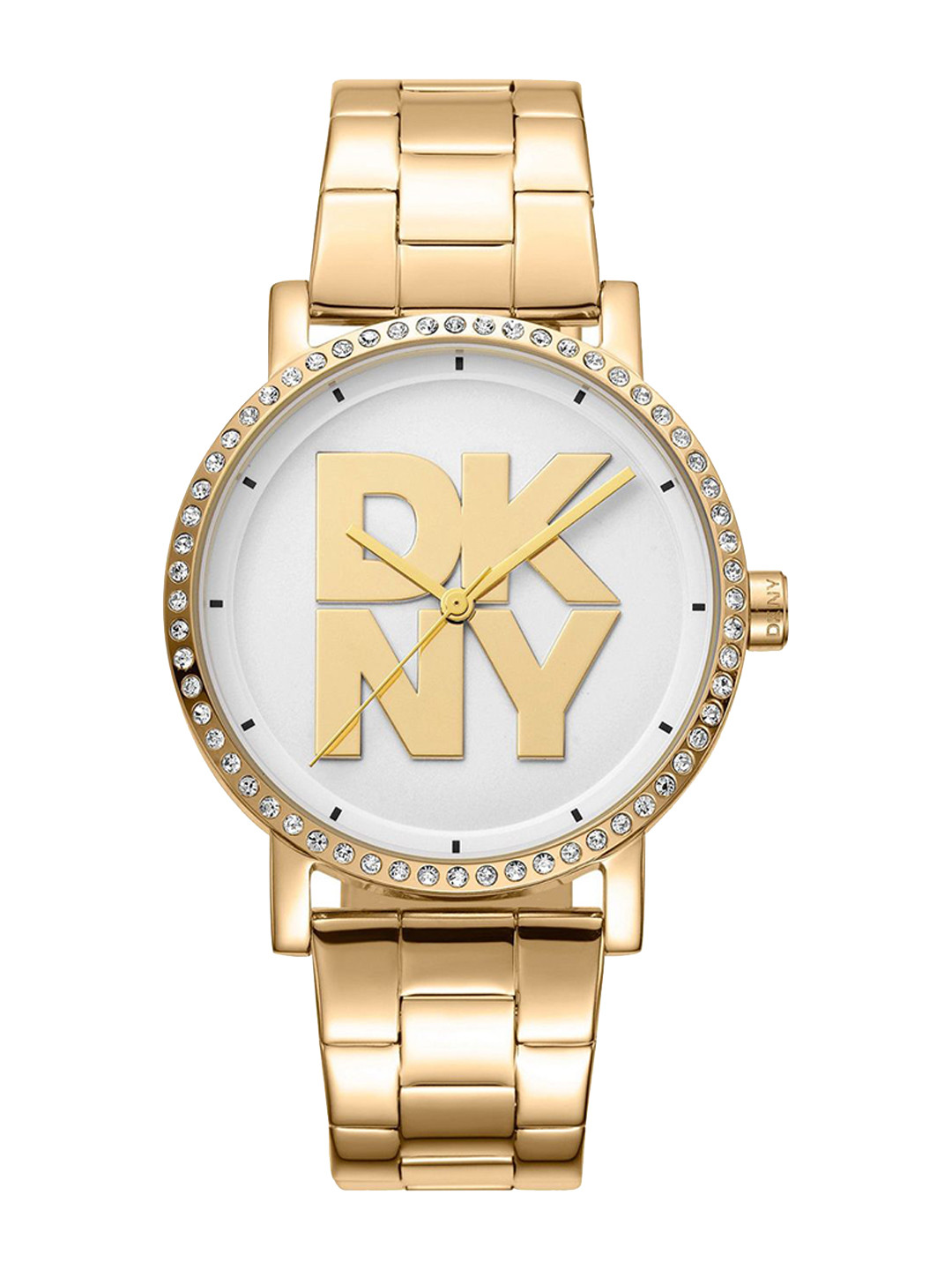 DKNY Soho Logo Women Bracelet Style Straps Analogue Watch DK1L035M0055