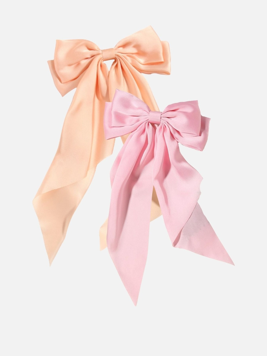 Rovlina Women Set of 2 Fabric Bow Hair Accessory Set