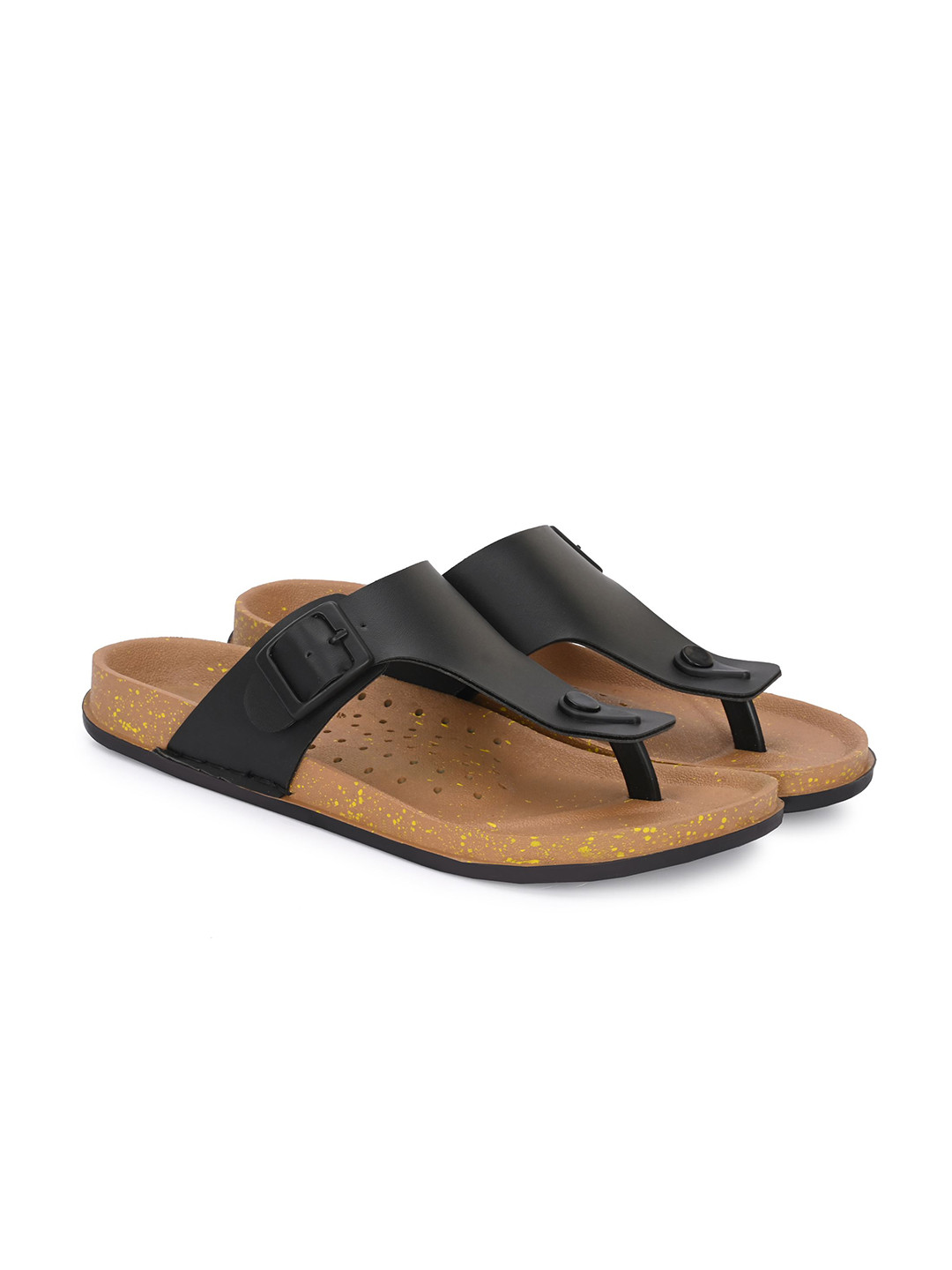 AMICO Slip On Cushioned Footbed Comfort Sandals