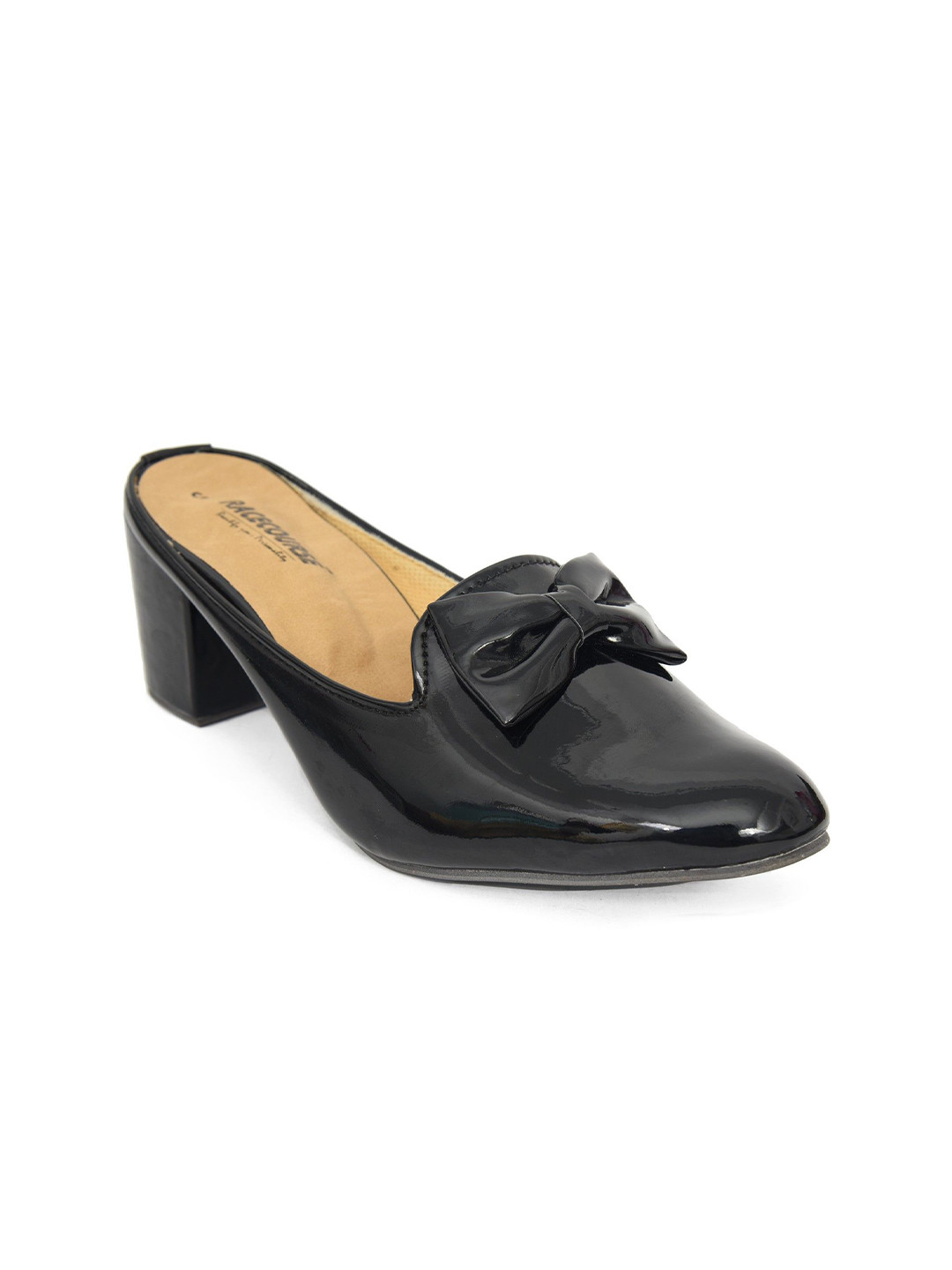 RACECOURSE Women Block Mules with Bows