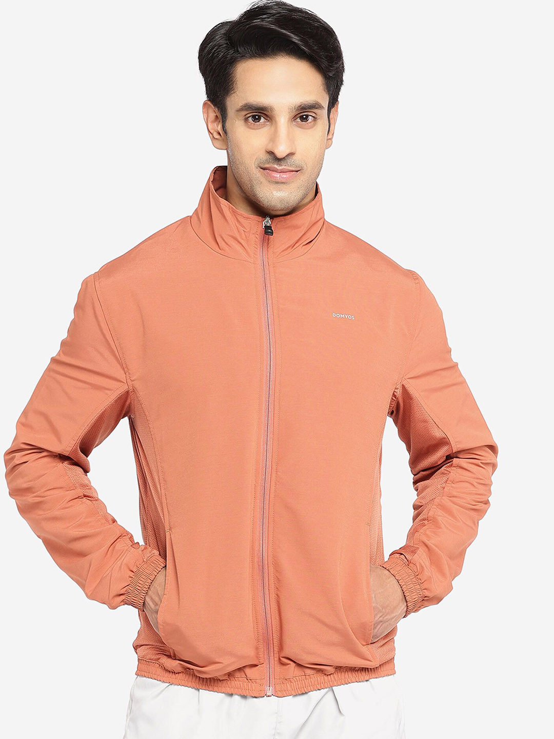 Decathlon DOMYOS Men Brown Cardio Fitness Tracksuit Jacket