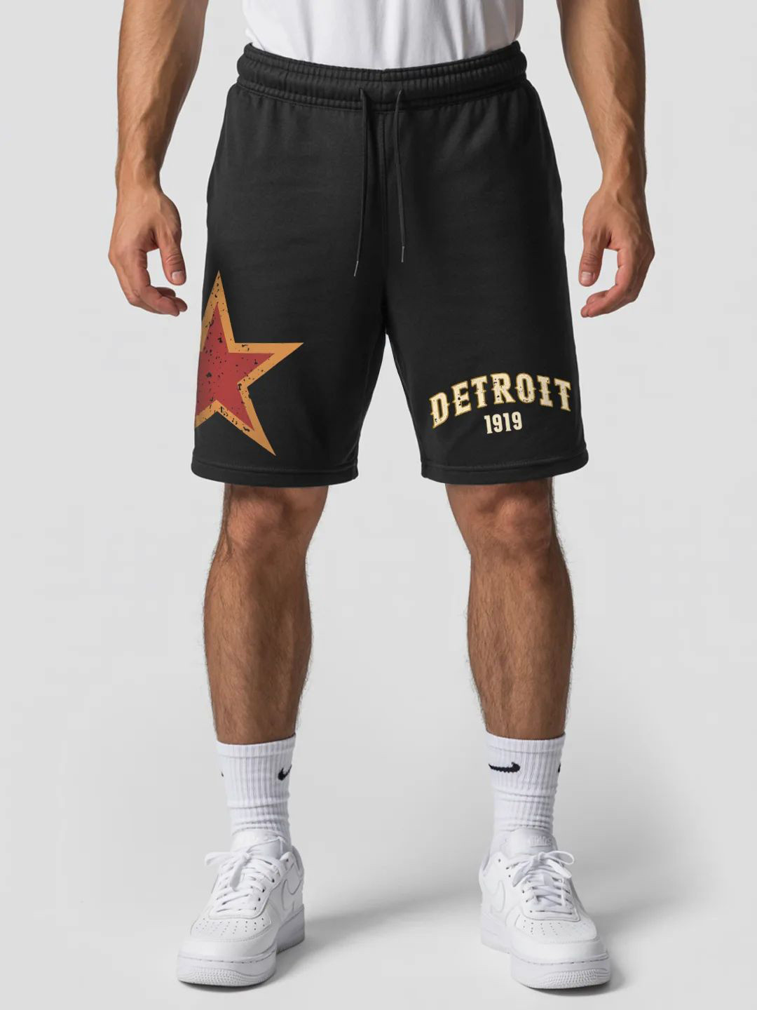FFLIRTYGO Men Typography Printed Running Shorts