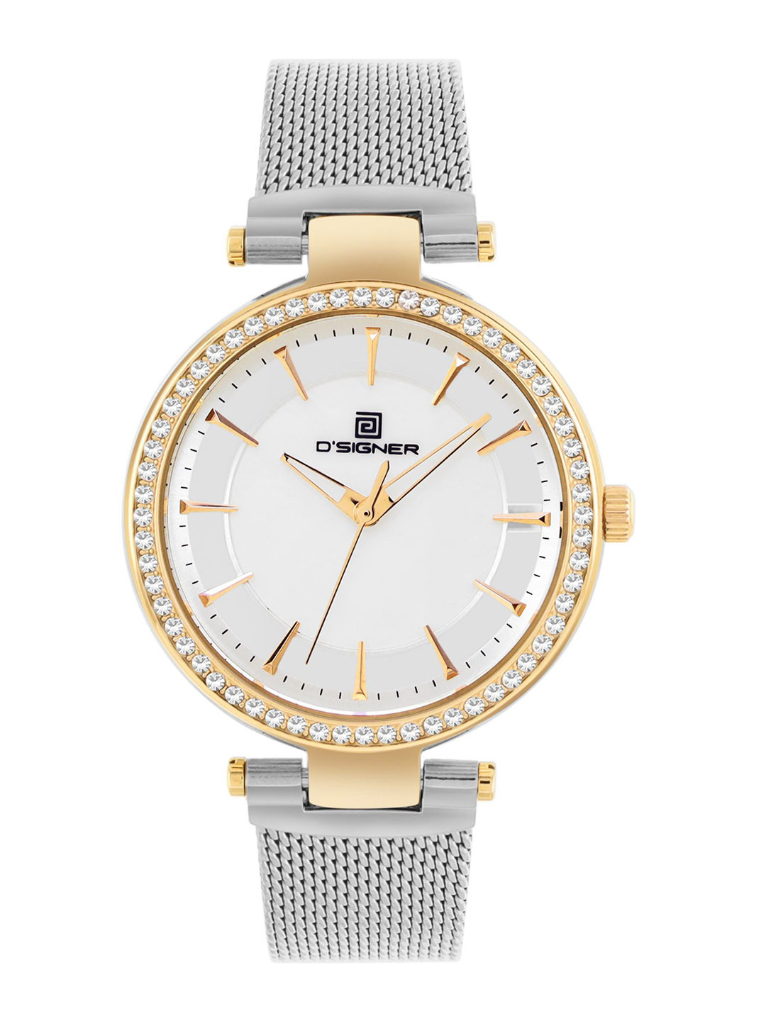 D'SIGNER Women Dial & Stainless Steel Bracelet Style Straps Analogue Watch 835TM.6L