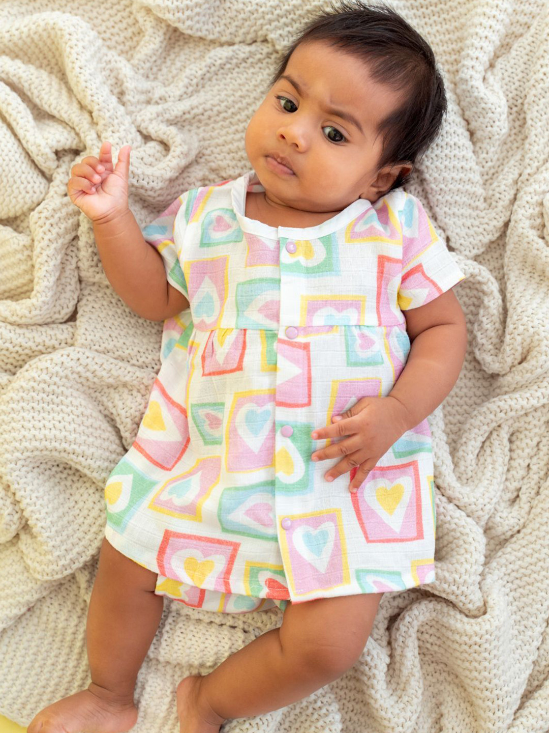 A Toddler Thing Girls Printed A-Line Dress