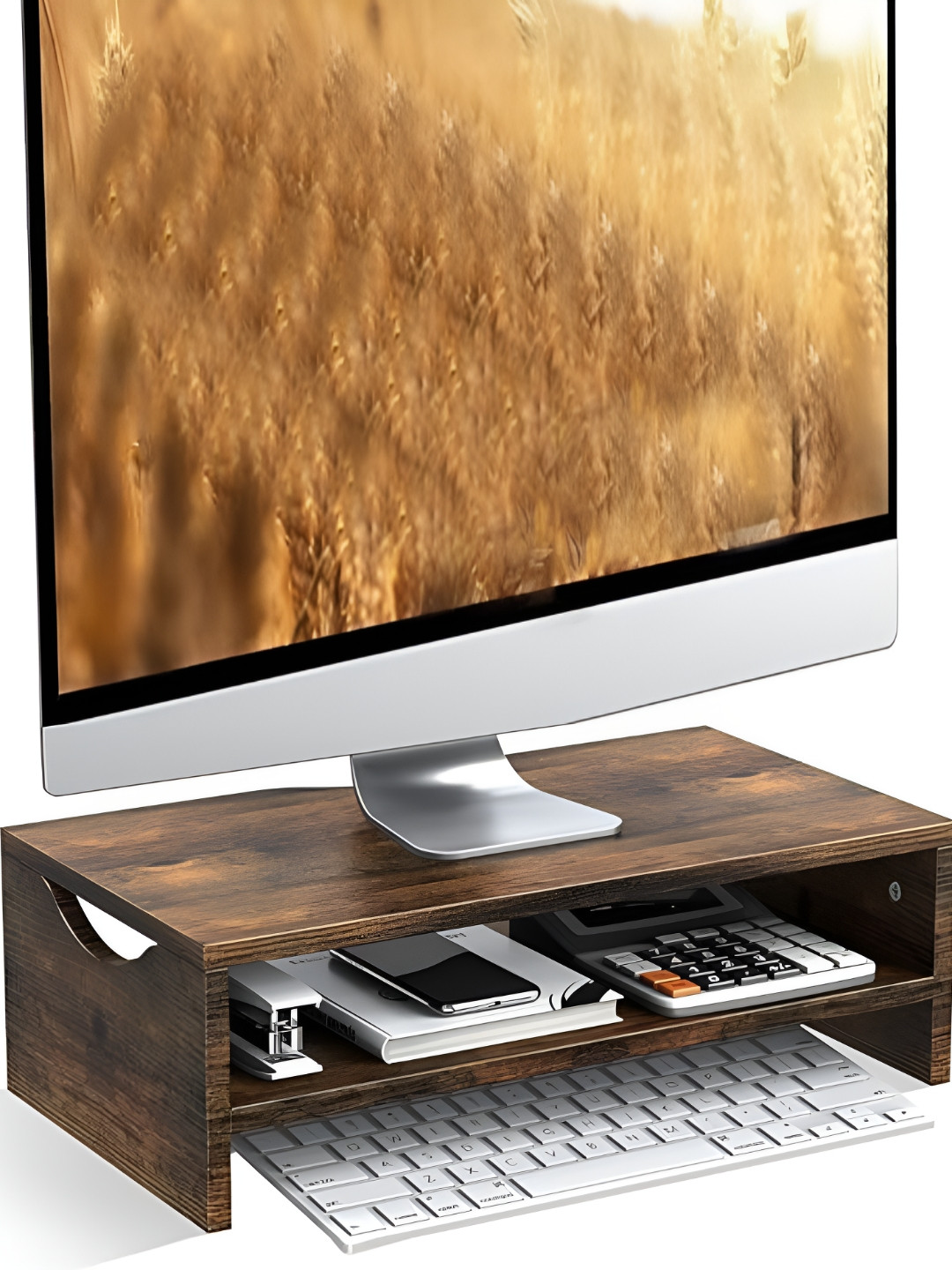 Home Sparkle Brown Super Strong Desk Organiser Organisers