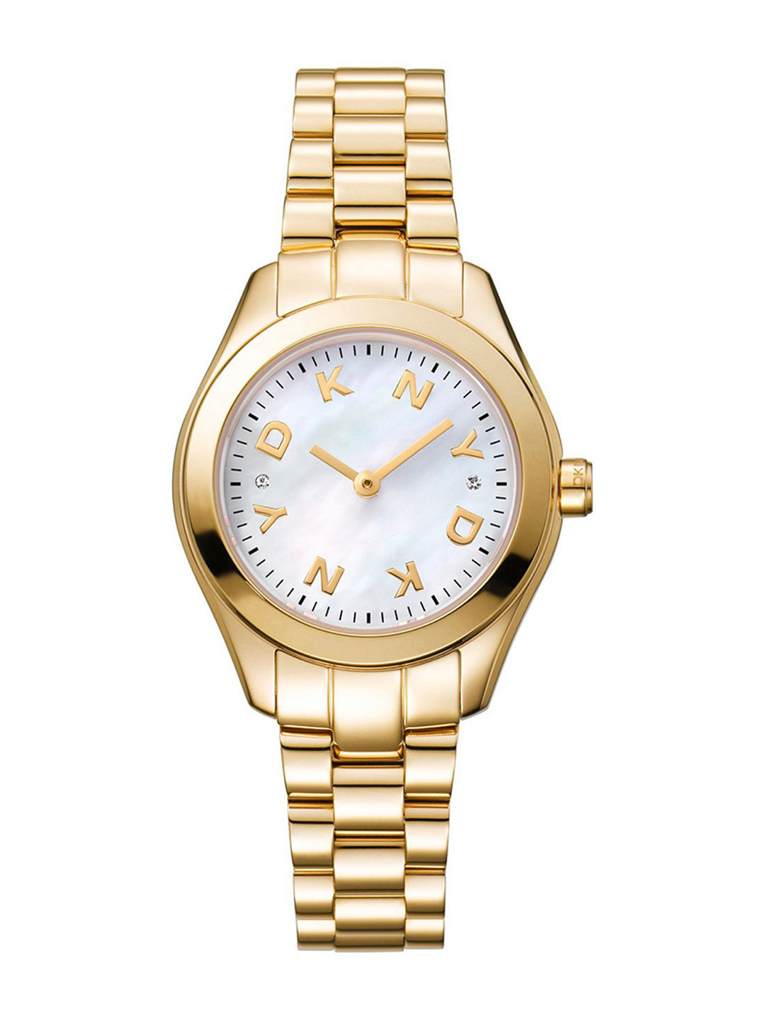 DKNY Astoria Logo Women Stainless Steel Bracelet Style Straps Analogue Watch DK1L033M0065