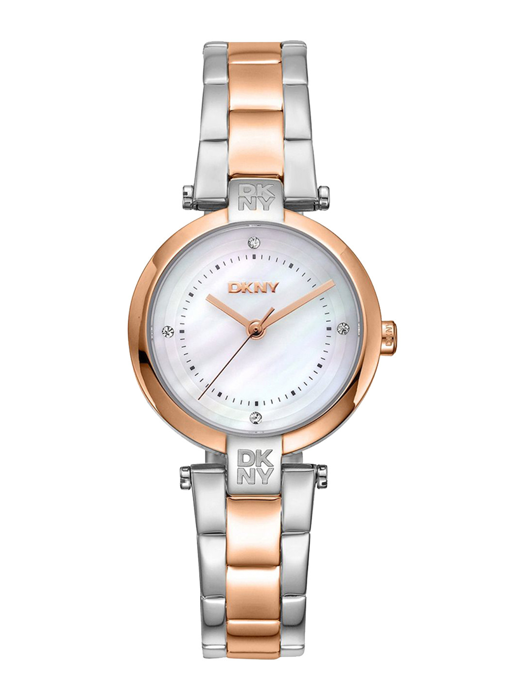 DKNY Essential Mini Women Brass Dial & Bracelet Style Straps Analogue Watch DK1L043M0095