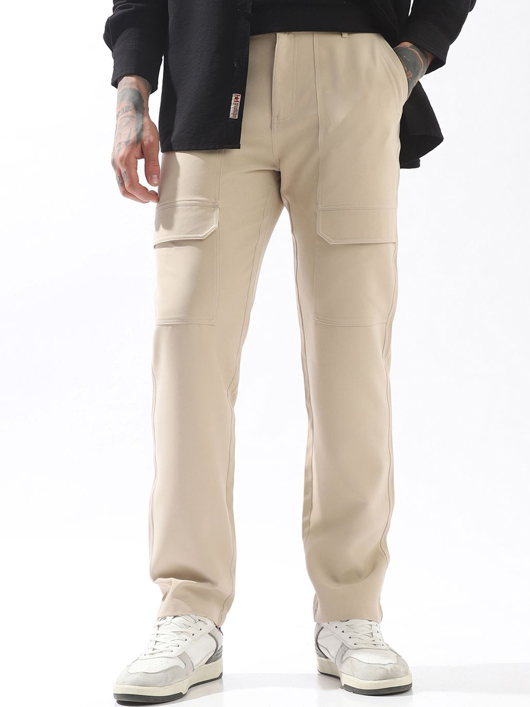 High Star Men Comfort Easy Wash Korean Trousers