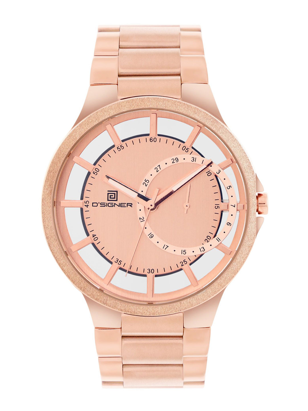 D'SIGNER Men  Round Dial Reset Time Analog  Watch  836RGM.11G