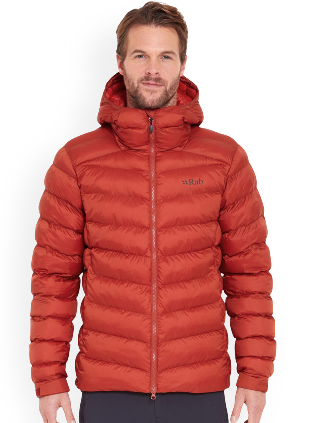 Rab Men Hooded Solid Insulator Puffer Jacket