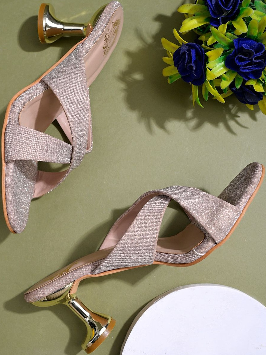 Stylestry Girls Synthetic Stiletto Sandal Heels