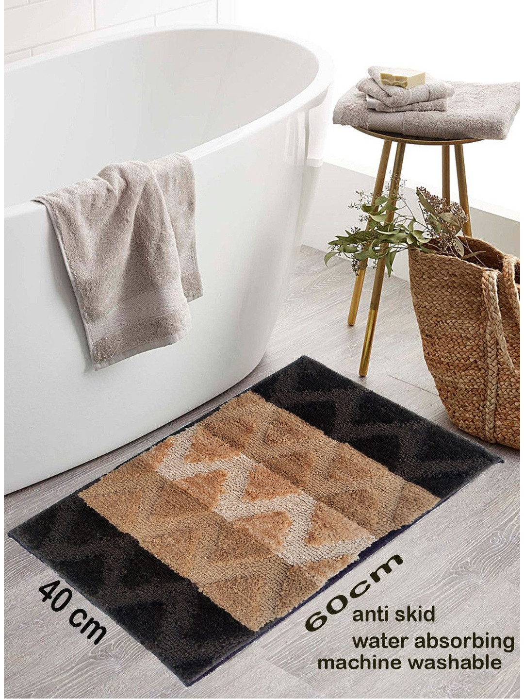 RJVT Multi Microfibre 1400 GSM Bath Rugs