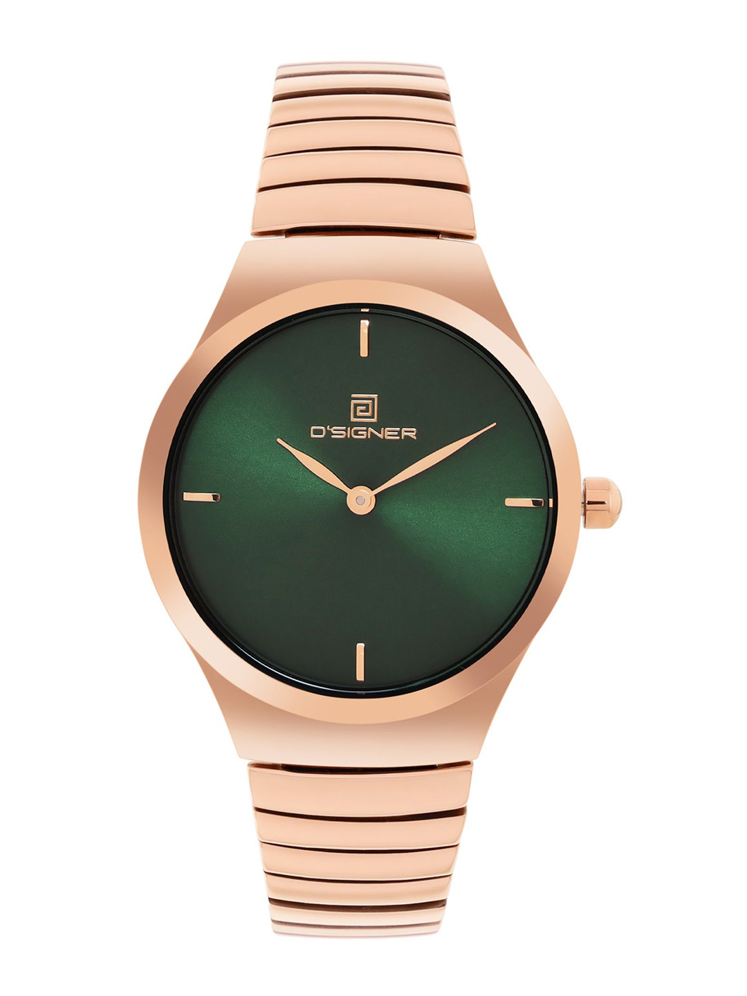 D'SIGNER Women Dial & Stainless Steel Bracelet Style Straps Analogue Watch 812RGM.16L