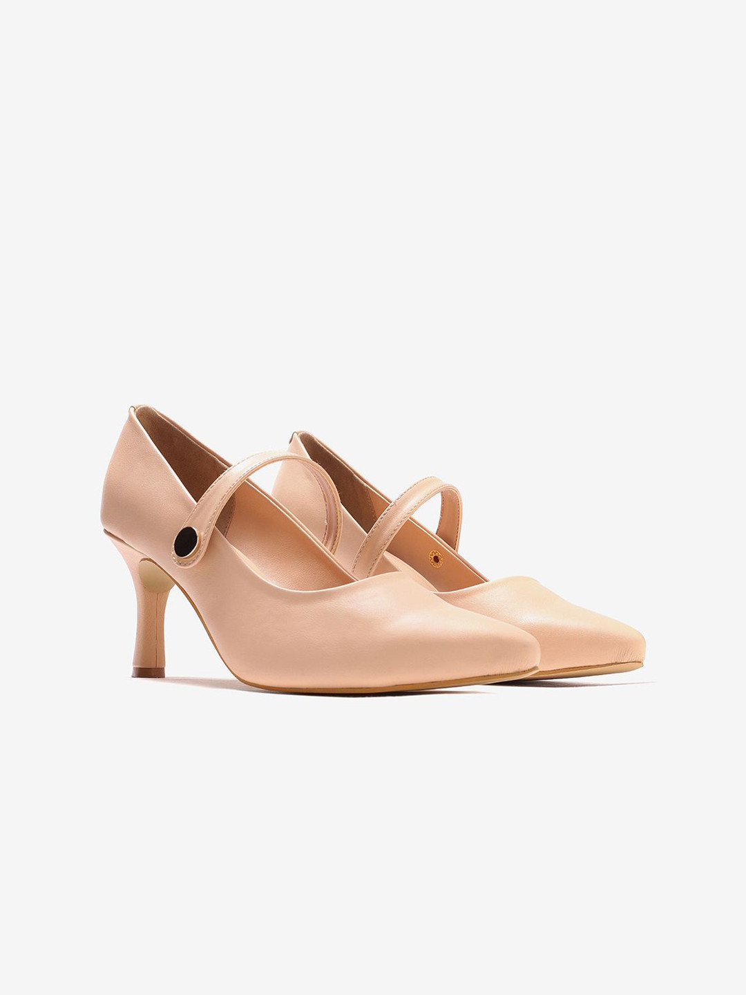 Pair ie Tales Women Leather Kitten Heels Mary Janes