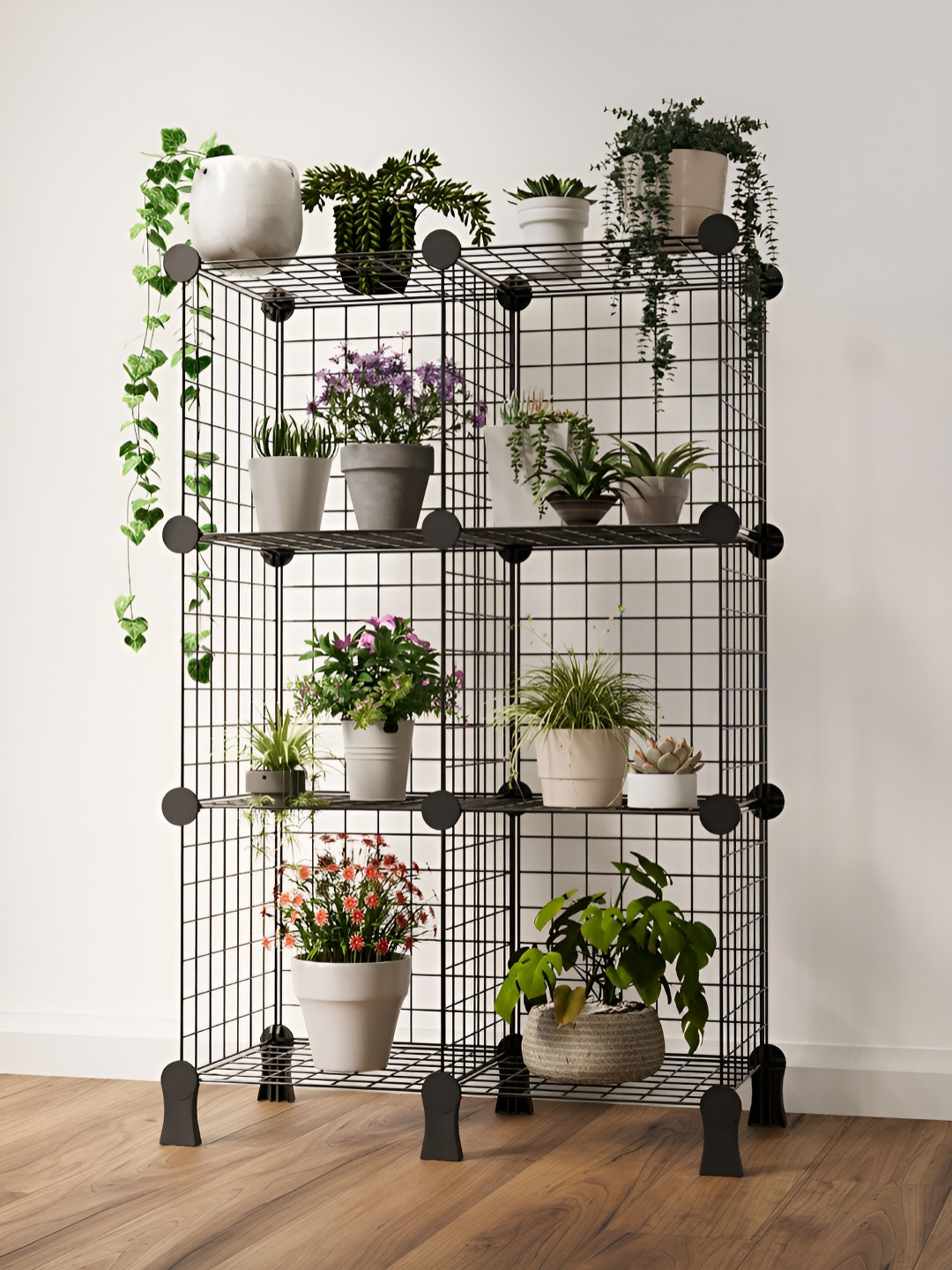 BOXJOY Black Plant Stand Rack