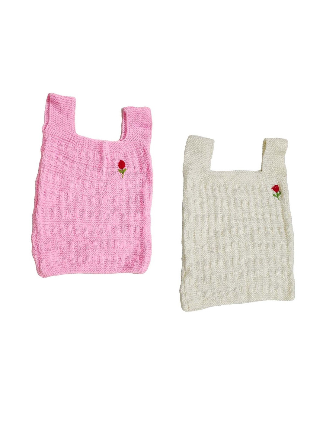 Cute Collection Kids Pack of 2 Striped Woollen Sweater Vest