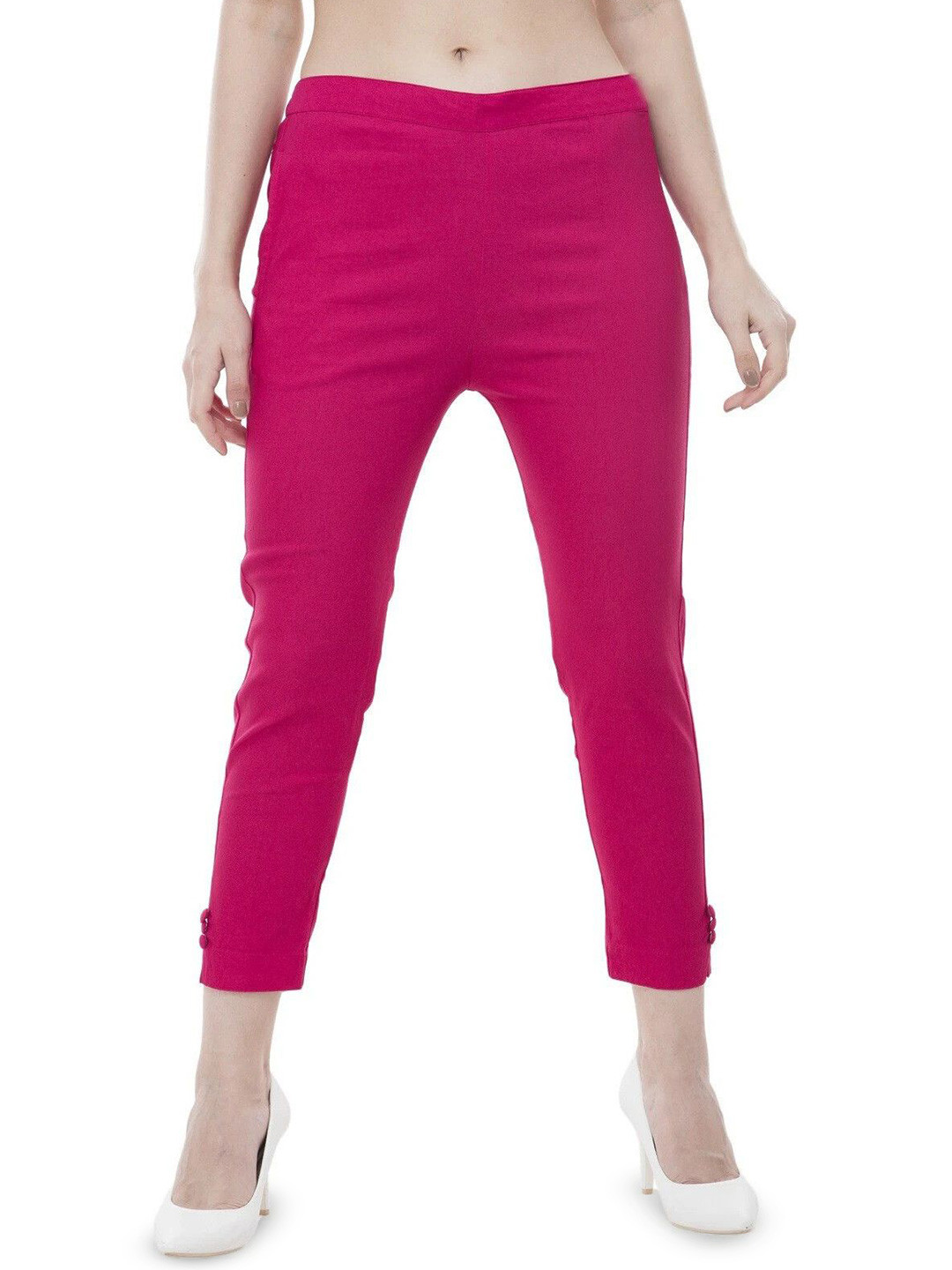PRIYA POINT Skinny Fit Woven Jeggings