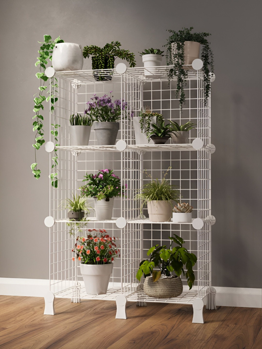 BOXJOY White Plant Stand Rack