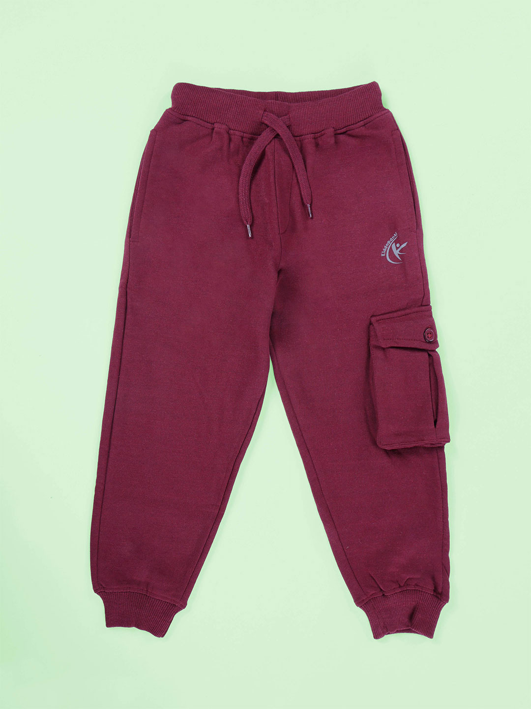 KiddoPanti Boys Fleece Cargo Joggers