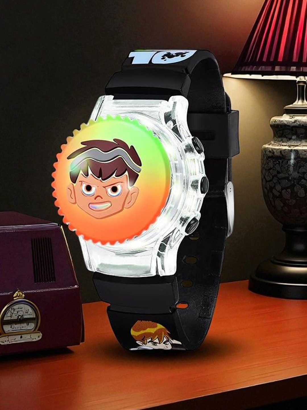 V.R.ENTERPRISES Kids Rubber Straps Analogue Automatic Watch WT 2535