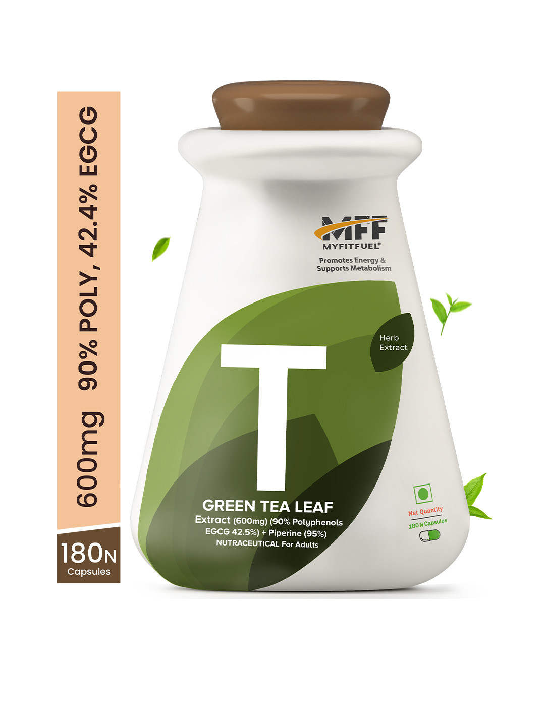 MyFitFuel Green Tea Leaf Extract -180 Capsules