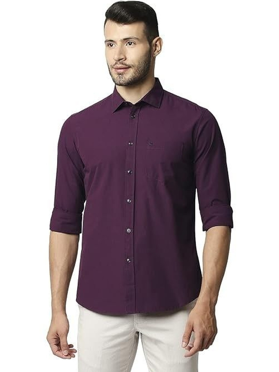 ISUEL FAB India Slim Fit Cotton Casual Shirt