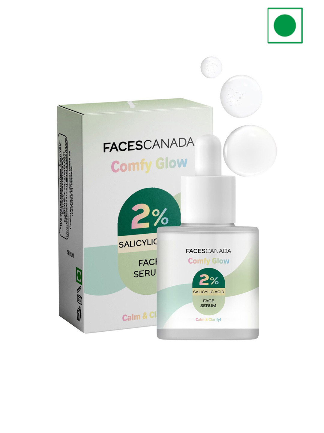 FACES CANADA Comfy Glow 2% Salicylic Acid Face Serum - 15 ml