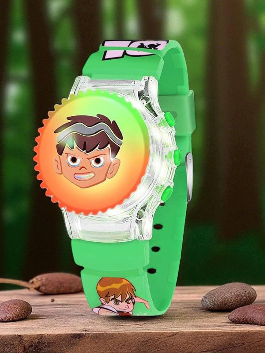 V.R.ENTERPRISES Boys Printed Dial & Straps Digital Automatic Watch WT 2537