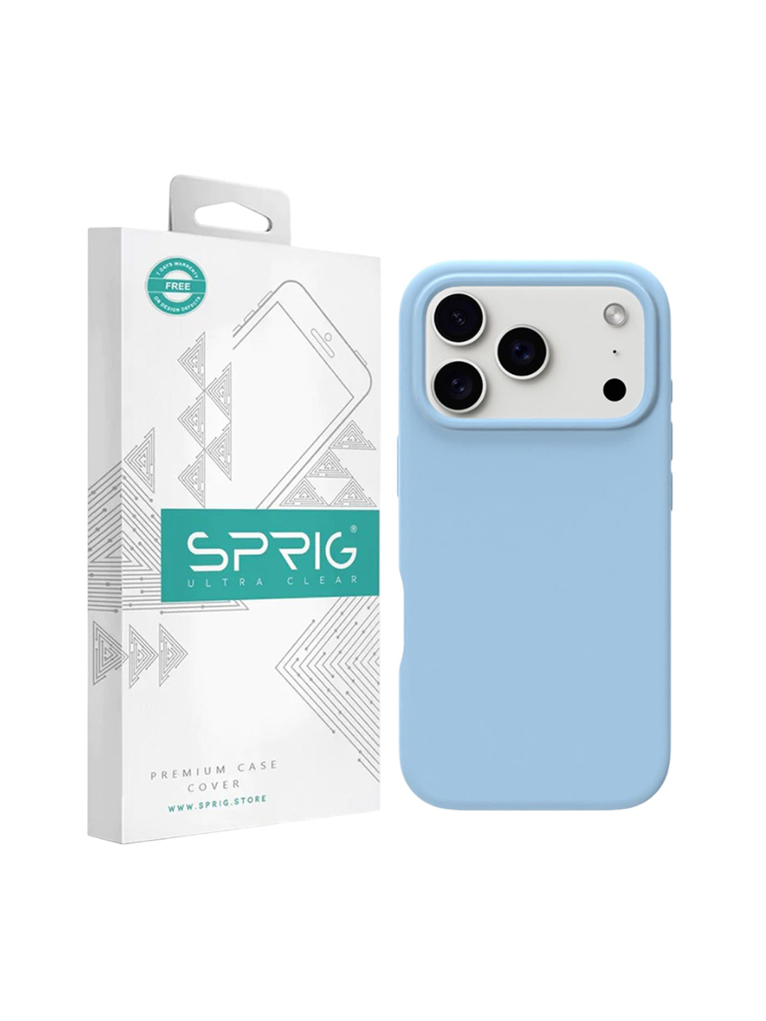 SPRIG iPhone 17 Pro Max Silicone Back Cover