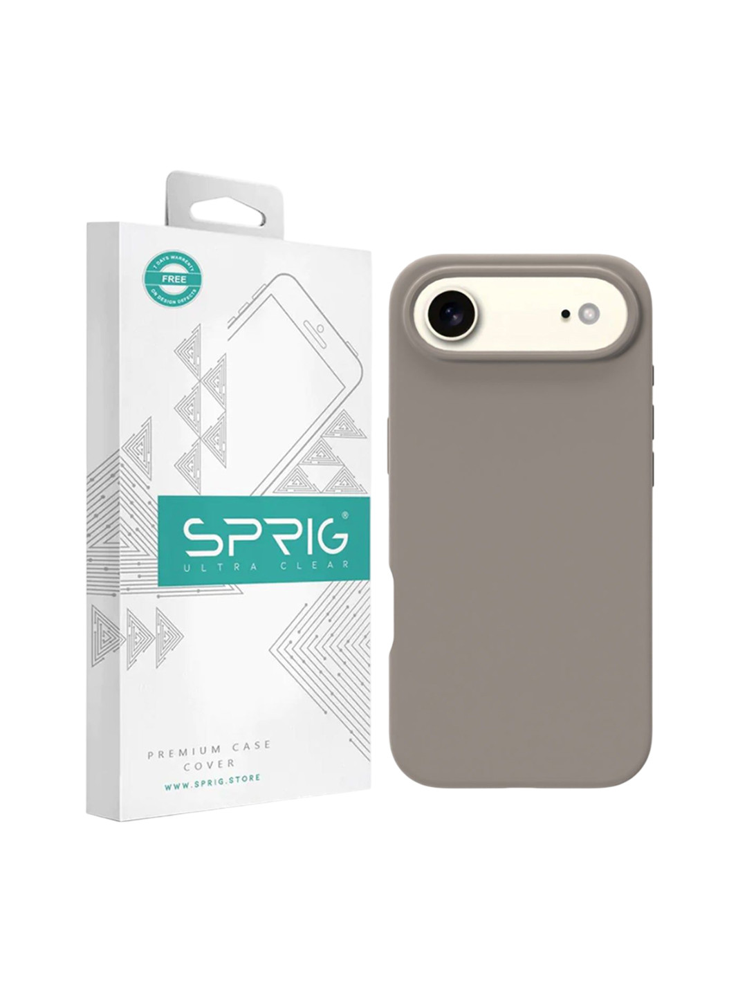 SPRIG iPhone 17 Air Silicone Back Cover