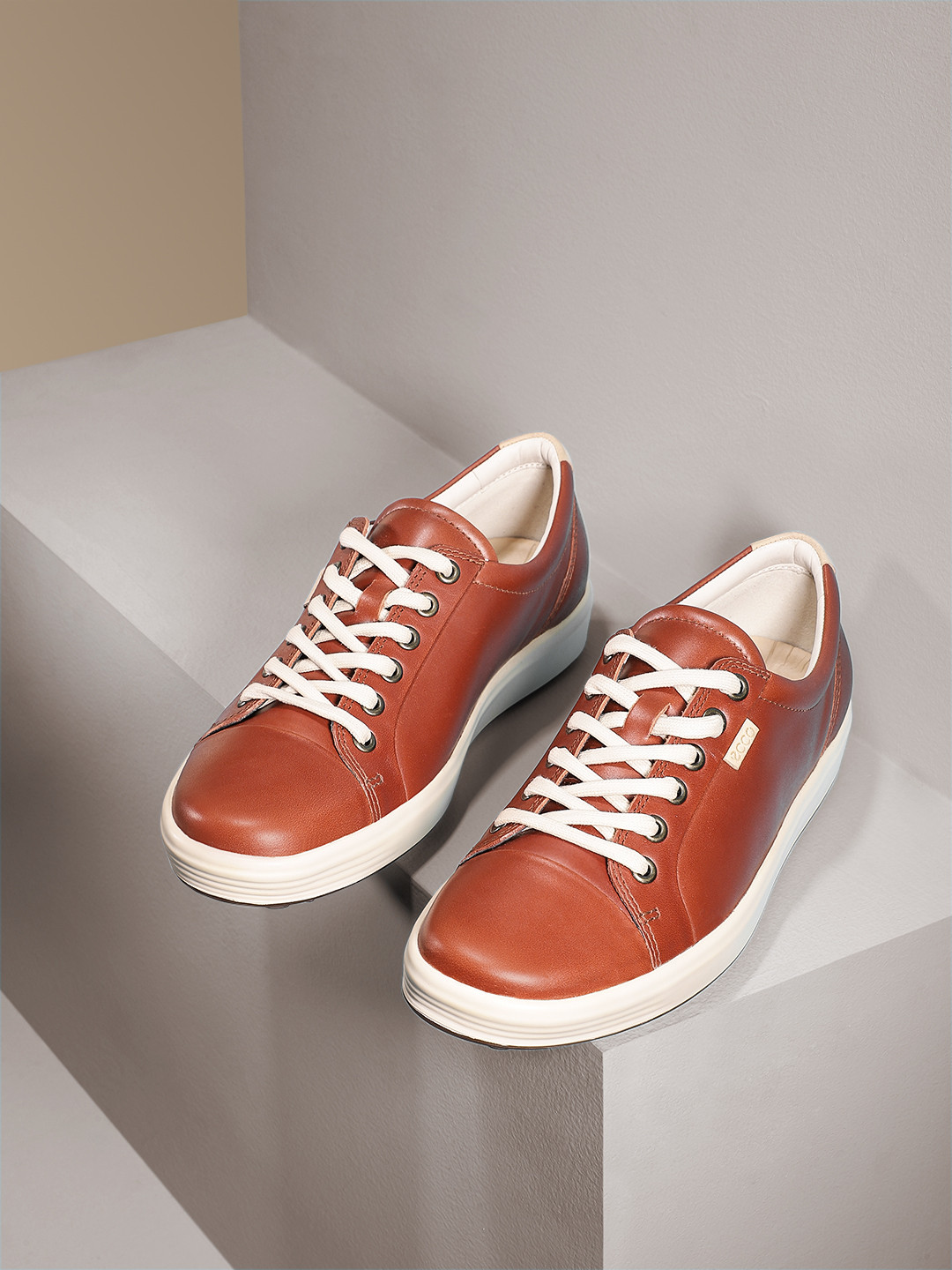 ECCO Women Leather Sneakers