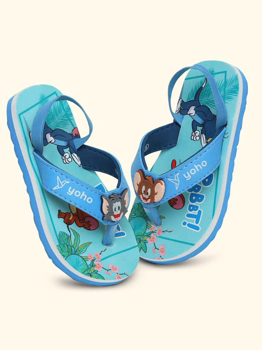 yoho Kids Tom & Jerry Printed Room Slippers