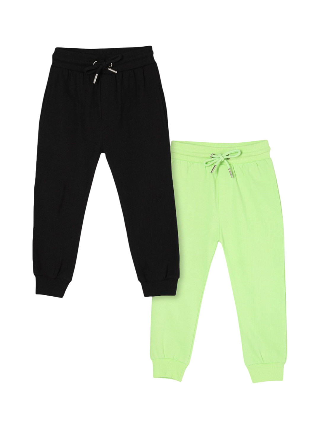 The Mom Store Kids Unisex Pack of 2 Fleece Winter Sweatpants