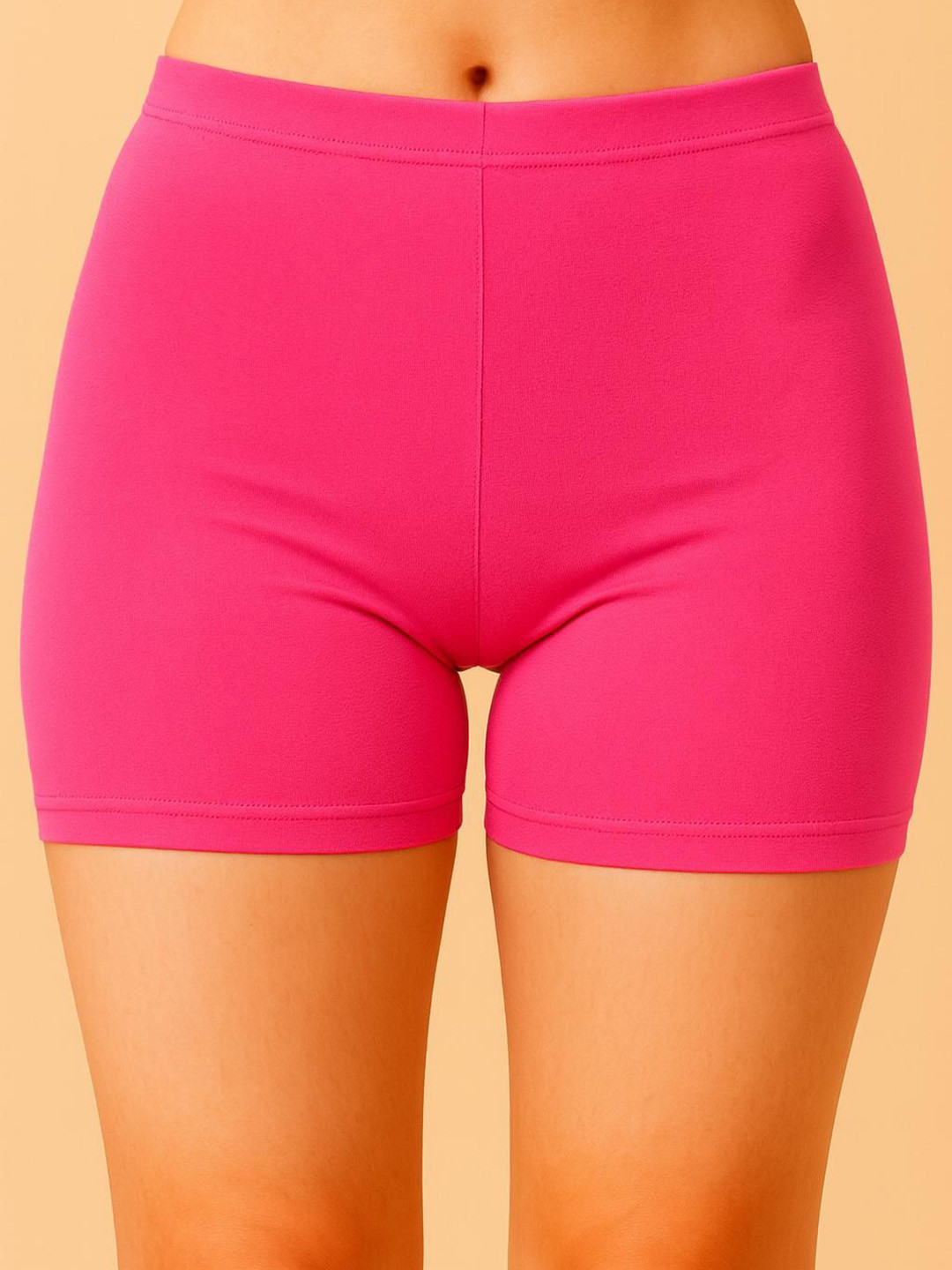 ULLAS High Coverage Antimicrobial Stretchable Cotton Boyshort US SBT-33 Pink XS-1-Pink